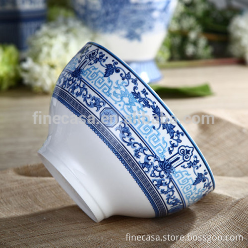 7 Inches Elegant Style Chinese Decorative Bowl of Blue in China